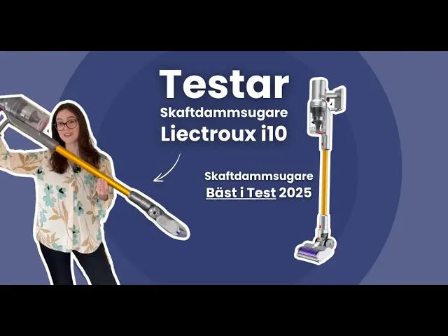 Skaftdammsugare Liectroux i10 – Test & recension | Testproffs.se