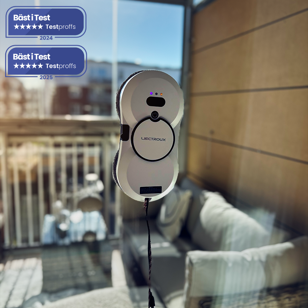 Fönsterputsrobot HCR-10 med sprayfunktion