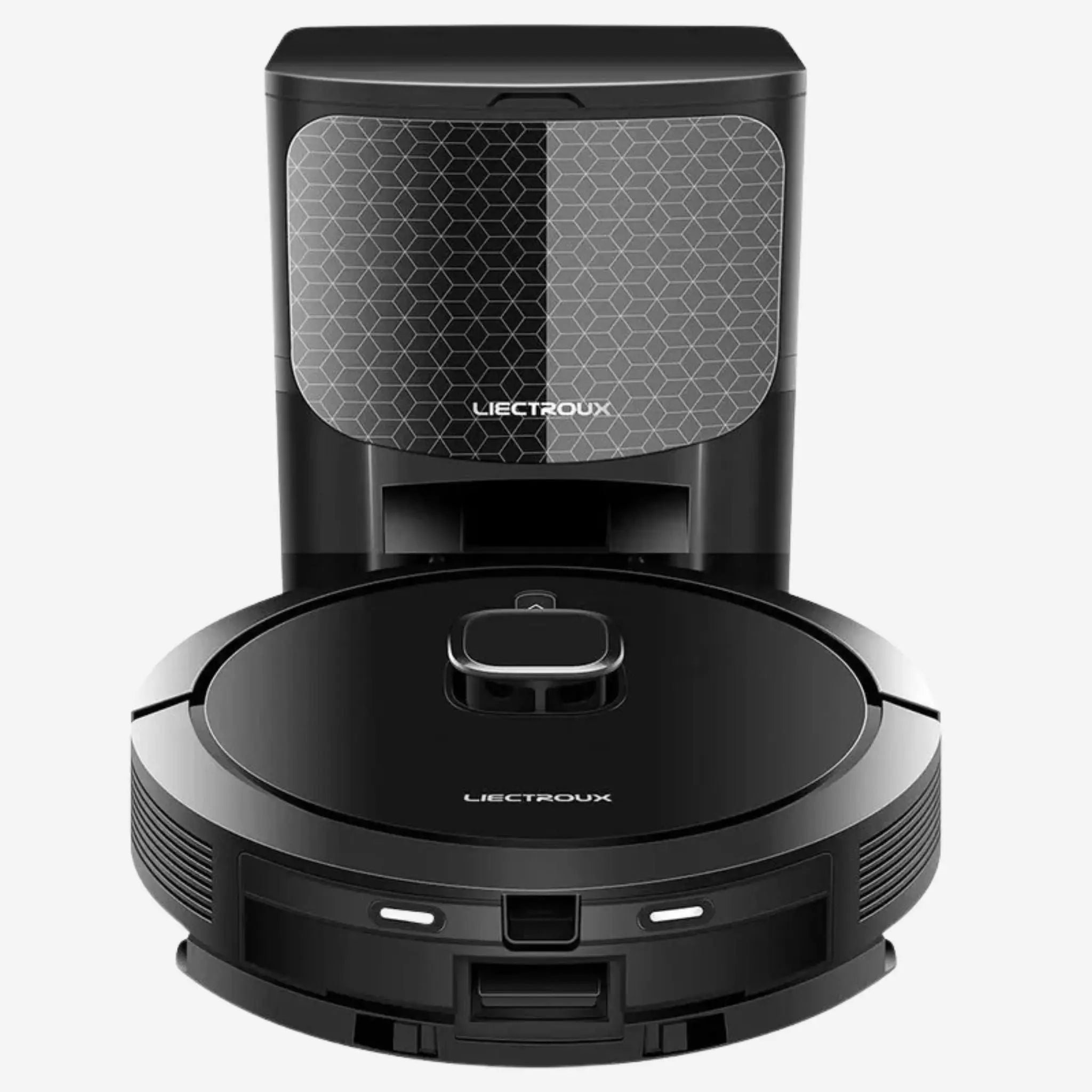 Robotdammsugare G7 från Liectroux med moppfunktion och automatisk tömning - stilren design i svart 